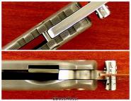 Todd Rexford Damascus Integeral Linerlock Epicenter Mini